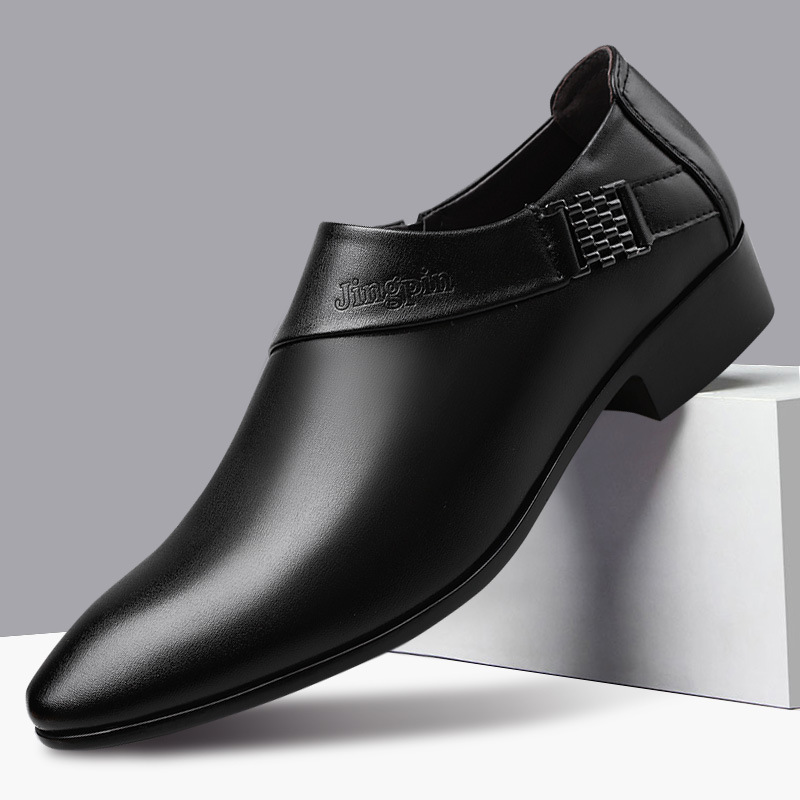 Men Shoes Official - Sepatu Kulit Oxford untuk Pria Ukuran