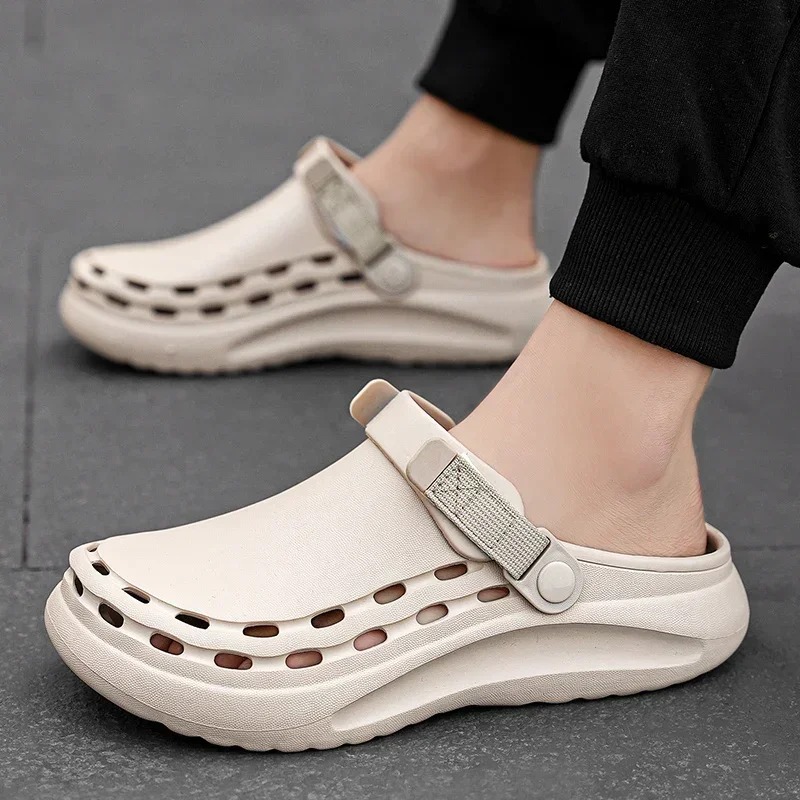 Men Shoes Xxl - Sandal Pria Musim Panas Ringan EVA,