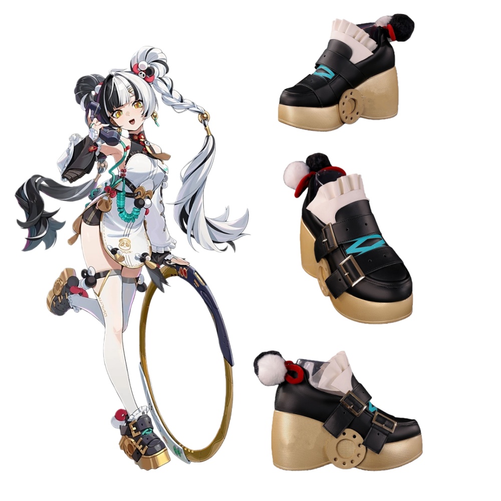 Men'S Shoes Zone - Sepatu Cosplay Zenless Zone Zero Dialyn