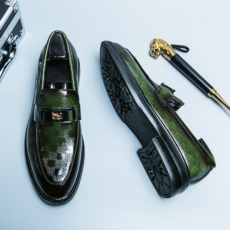 Men Shoes Official - 2023 gaya Inggris musim semi musim