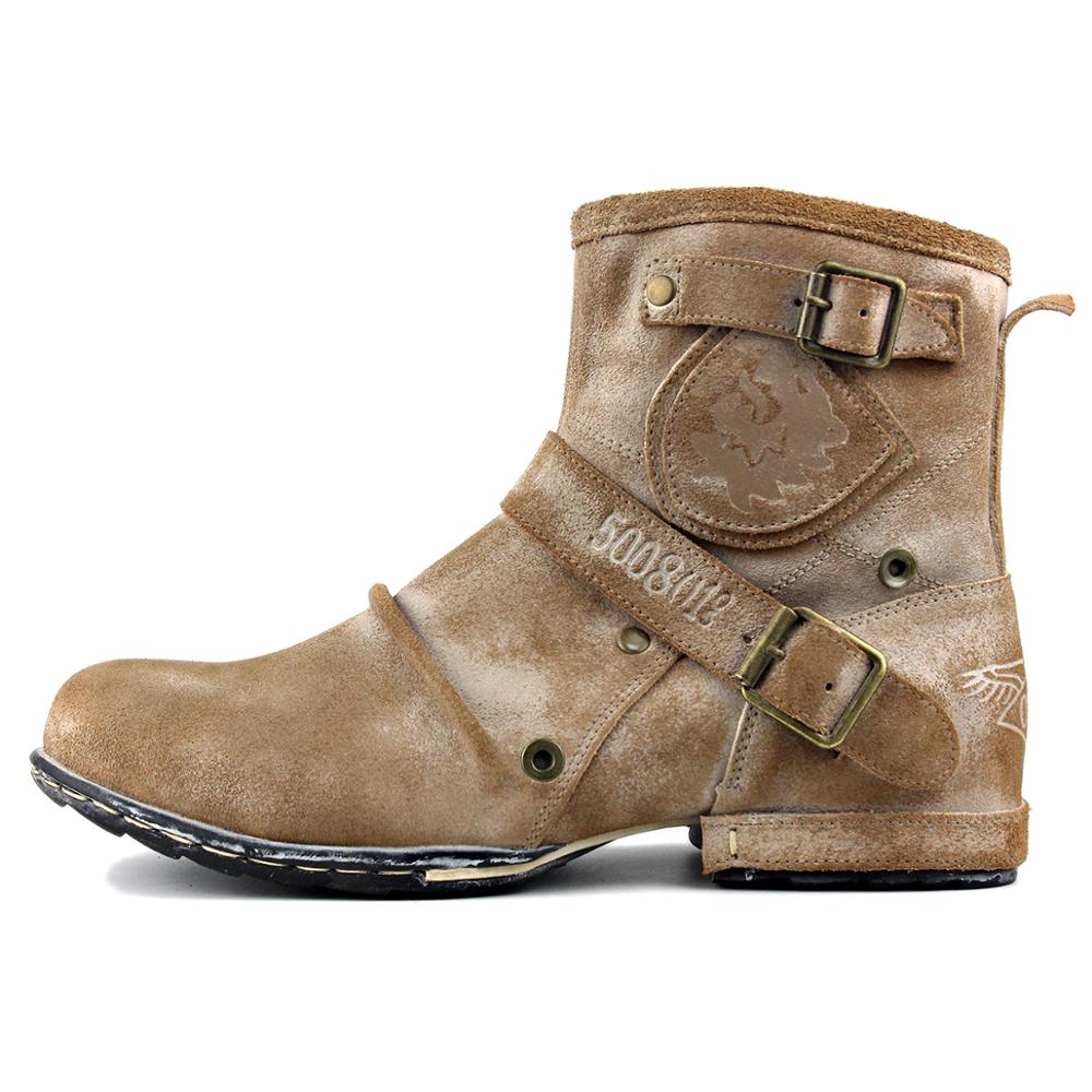 Men'S Shoes Zone - Sepatu Bot Pria Model Cowboy Chukka