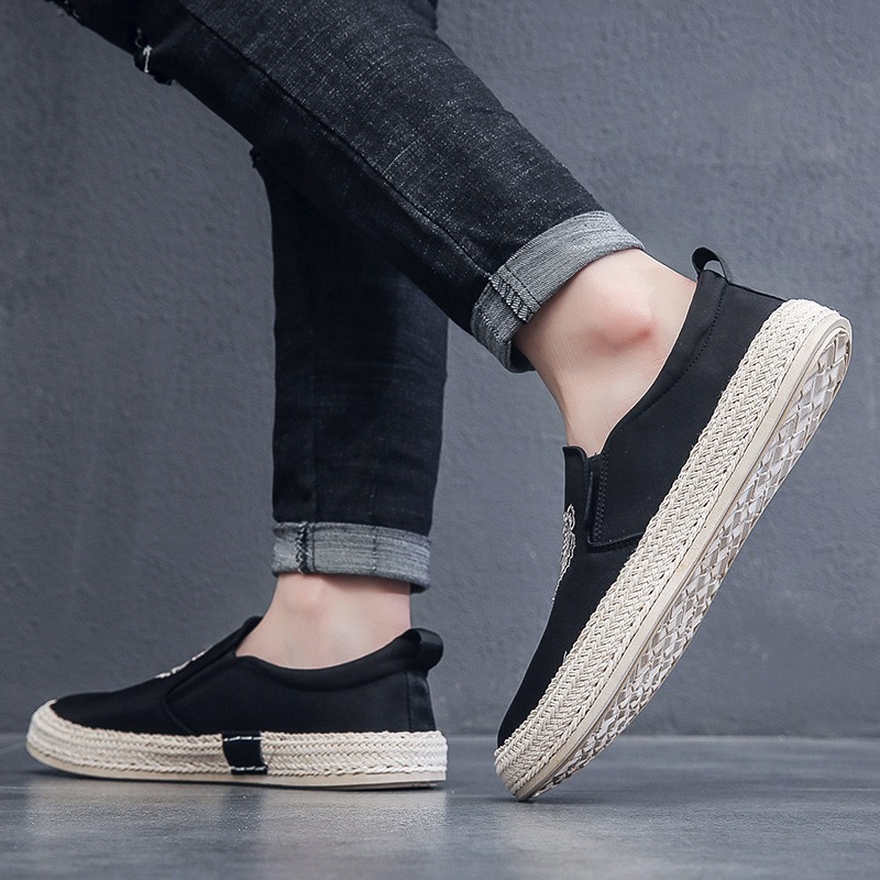 Sepatu Bersirkulasi Hitam untu - Men'S Shoes Loafers Casual ulasan dan harga