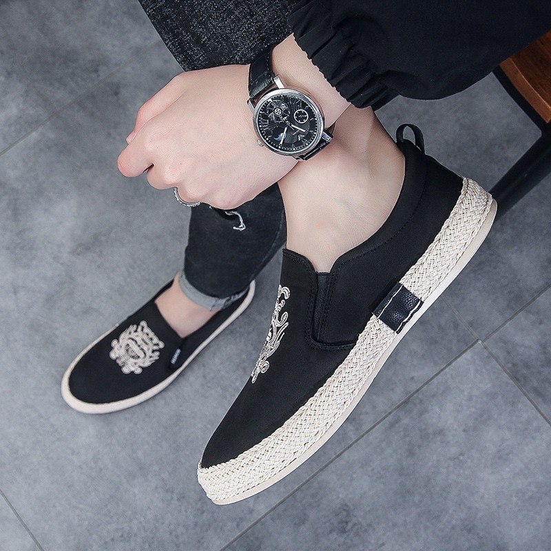 Sepatu Bersirkulasi Hitam untu - Men'S Shoes Loafers Casual ulasan dan harga