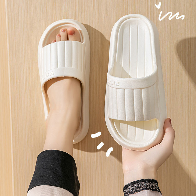 Sandal Rumah Warna Solid Musim - Men Shoes Size ulasan dan harga