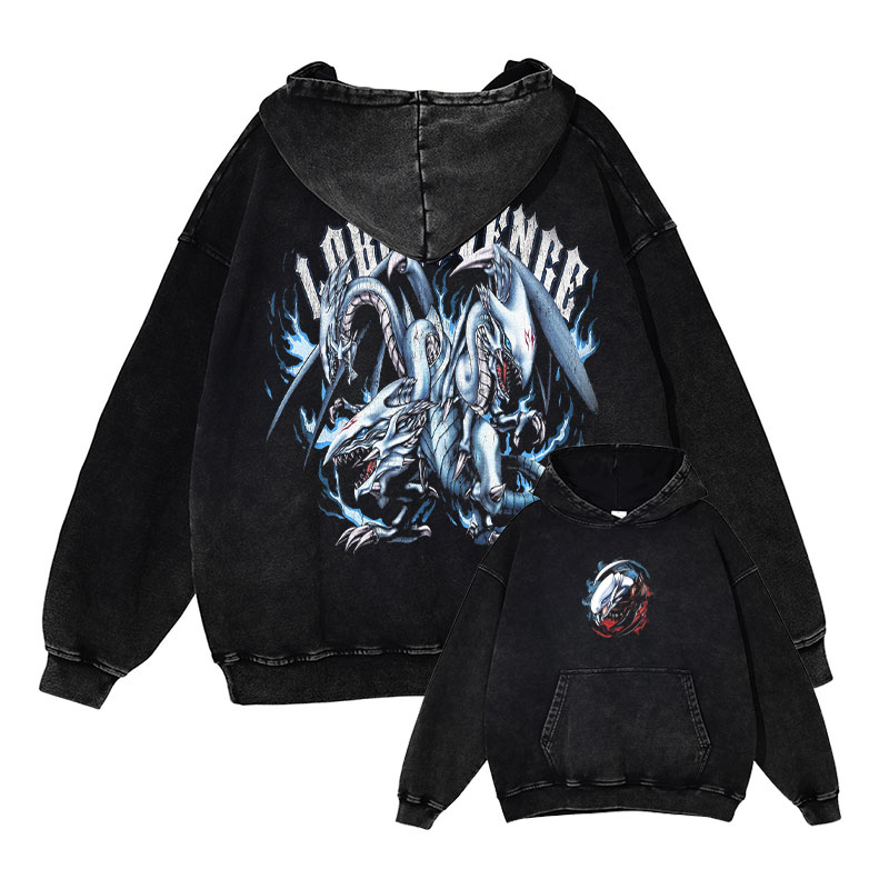Hoodie Yu Gi Oh Motif Naga Mat - Men Shoes Xxl ulasan dan harga