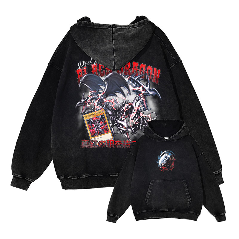 Hoodie Yu Gi Oh Motif Naga Mat - Men Shoes Xxl ulasan dan harga