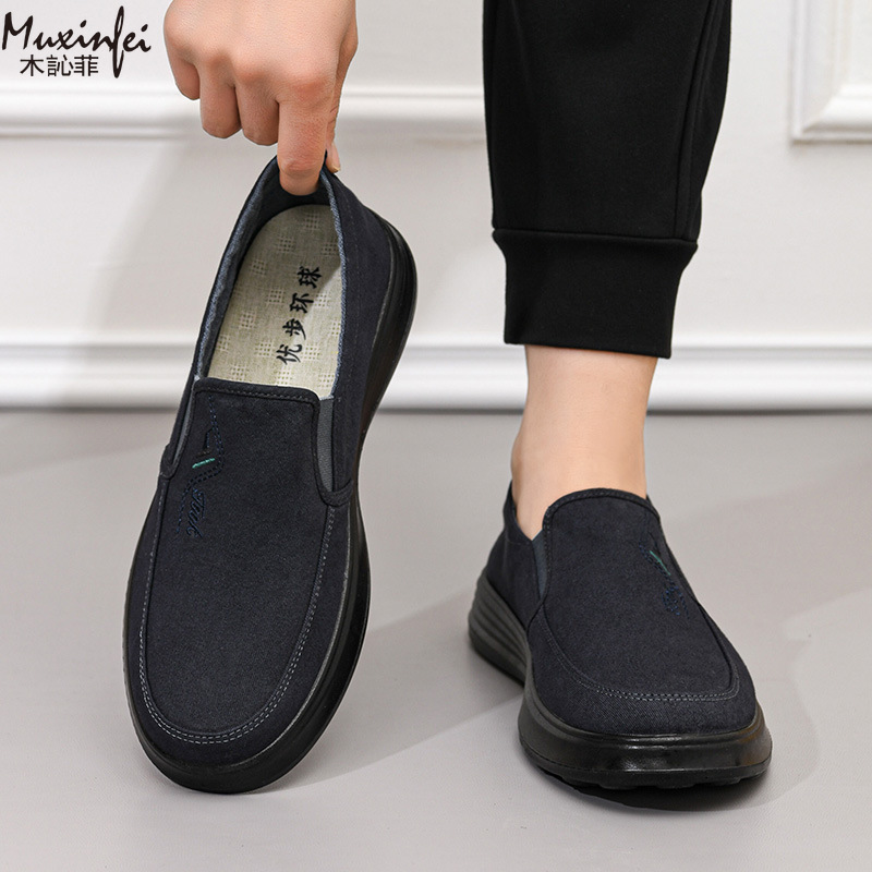 Sepatu Kanvas Baru Musim Semi  - Men'S Shoes Loafers Casual ulasan dan harga