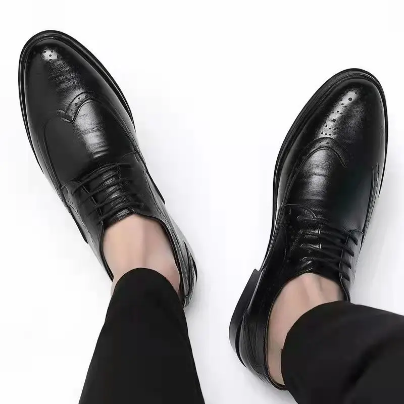 Sepatu sosial sepatu Formal uj - Men Shoes Official ulasan dan harga