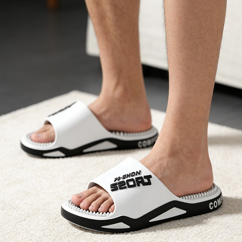 Sandal Pria Baru Sandal Pijat  - Men Shoes On Sale ulasan dan harga