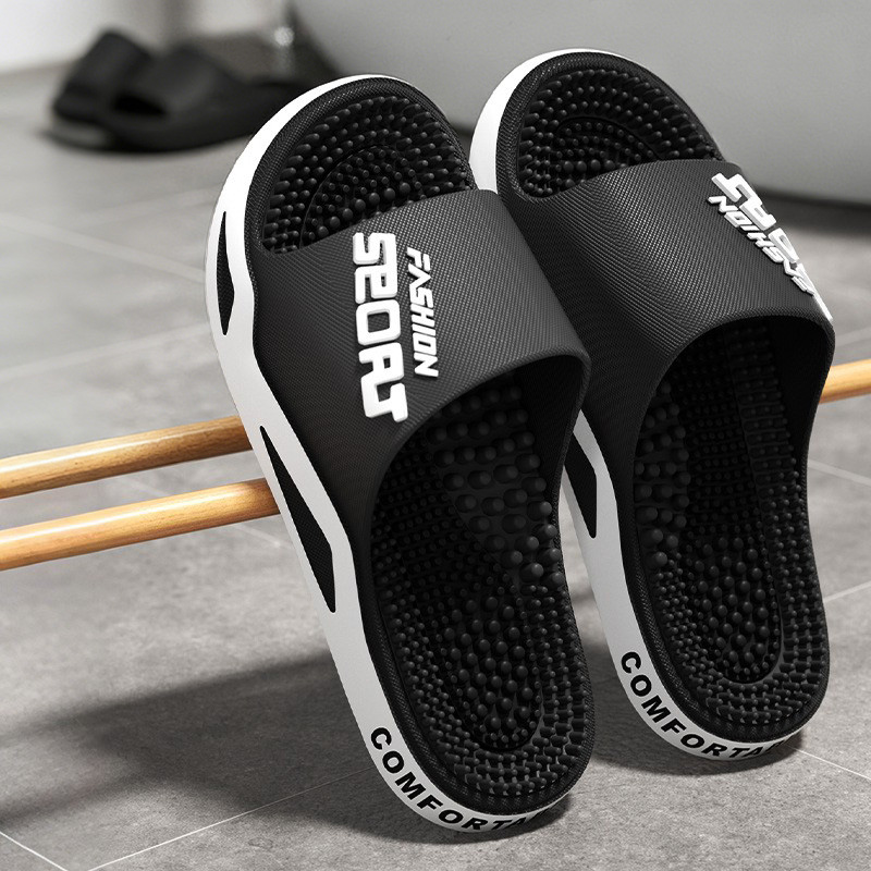 Sandal Pria Baru Sandal Pijat  - Men Shoes On Sale ulasan dan harga