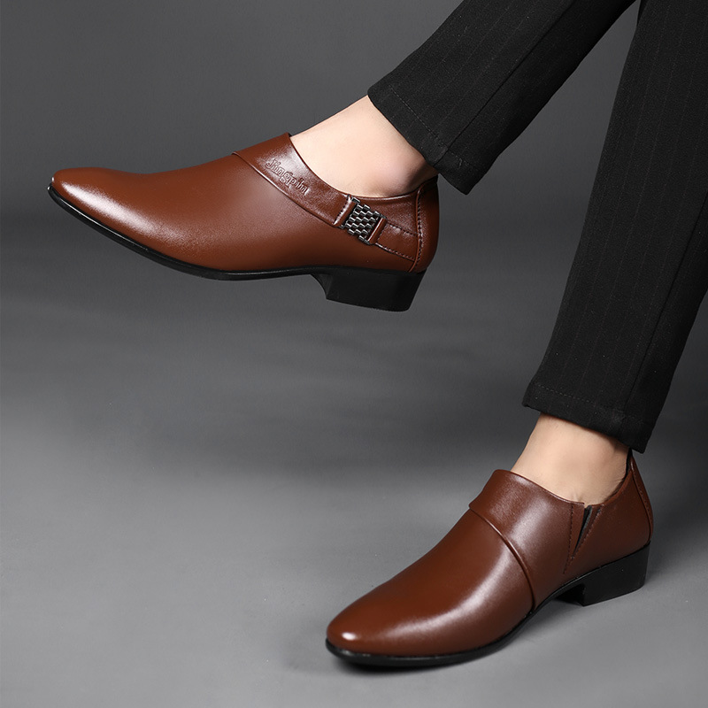 Sepatu Formal kulit PU pria, Z - Men Shoes Official ulasan dan harga