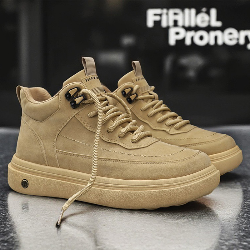 Sepatu Oxford Pria Kasual High - Men Shoes Oxford ulasan dan harga