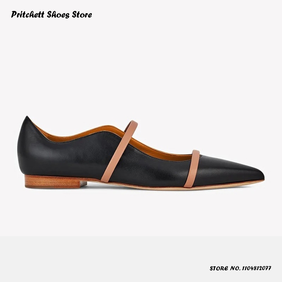 Sepatu Flat Balet Kulit Tali G - Men Shoes Size ulasan dan harga