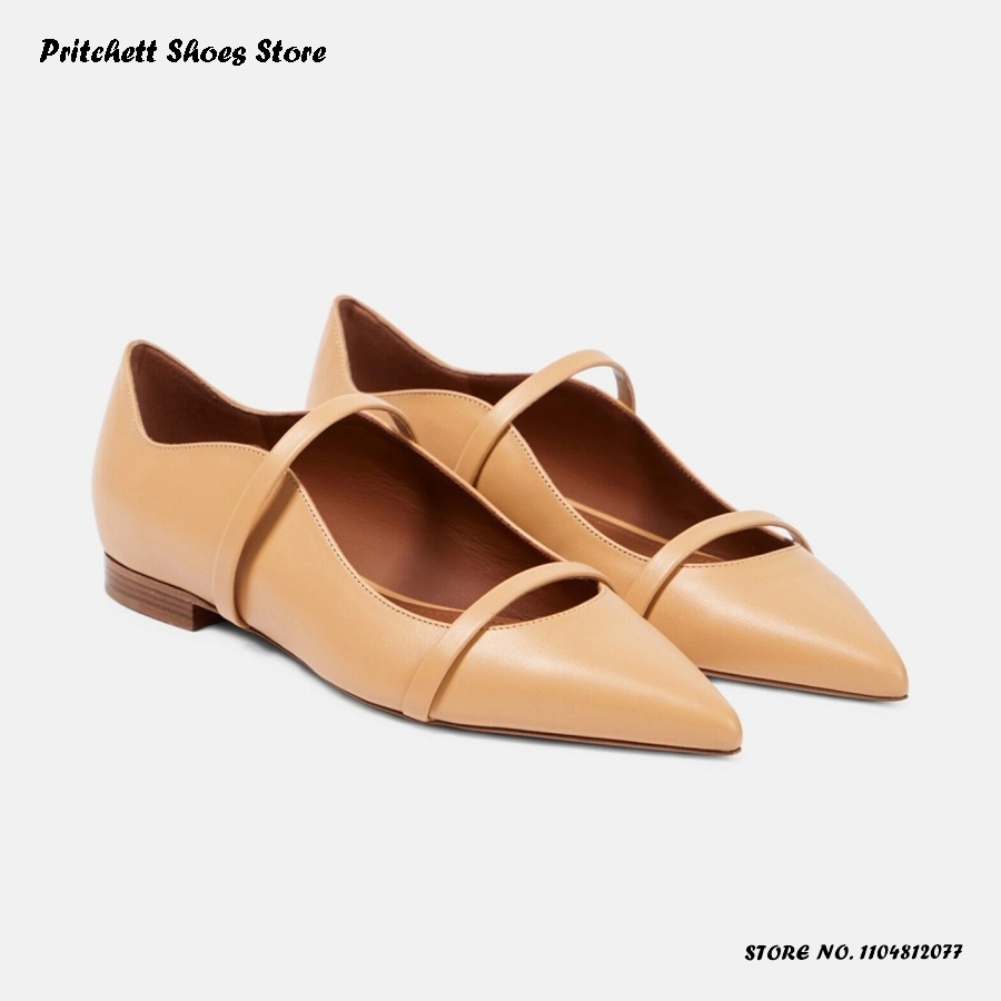 Sepatu Flat Balet Kulit Tali G - Men Shoes Size ulasan dan harga
