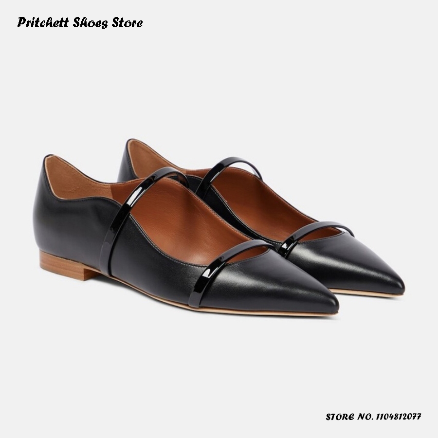 Sepatu Flat Balet Kulit Tali G - Men Shoes Size ulasan dan harga