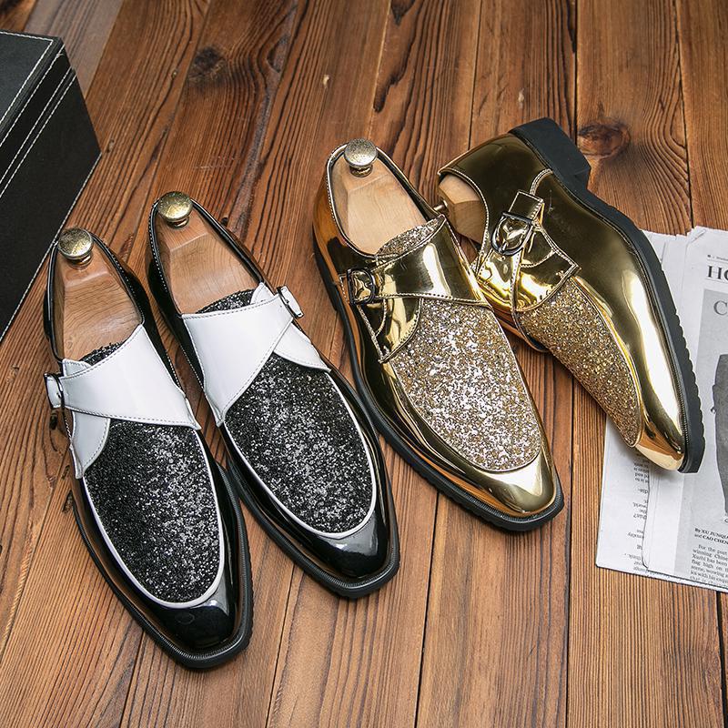 Sepatu Kulit Pria Mewah Sepatu - Men Shoes Official ulasan dan harga