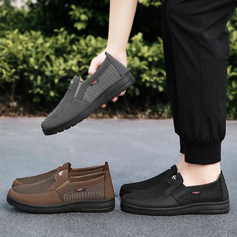 Sepatu Loafer Pria Slip-on Ber - Men'S Shoes Loafers Casual ulasan dan harga