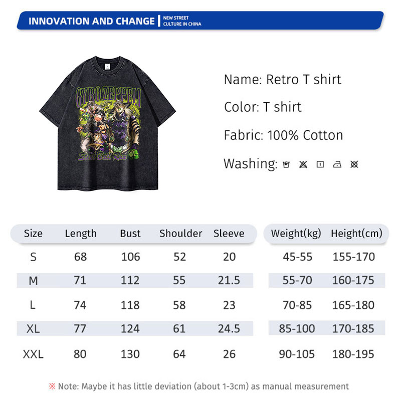 Bandai Anime JoJos T Shirt ant - Men Shoes Xxl ulasan dan harga