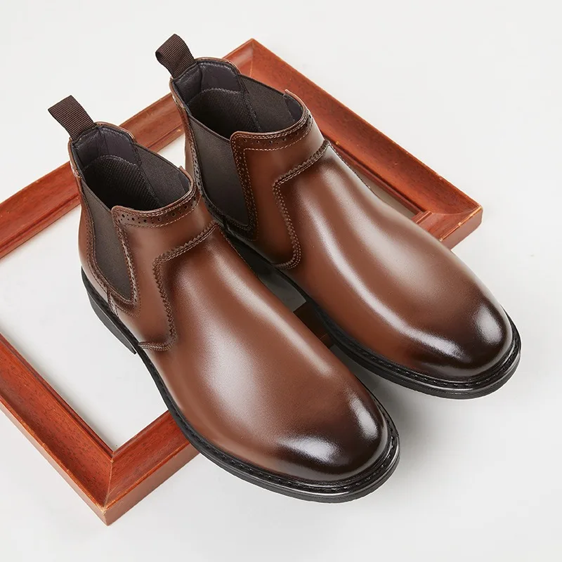 Sepatu Oxford Kulit Pria Vinta - Men Shoes Oxford ulasan dan harga