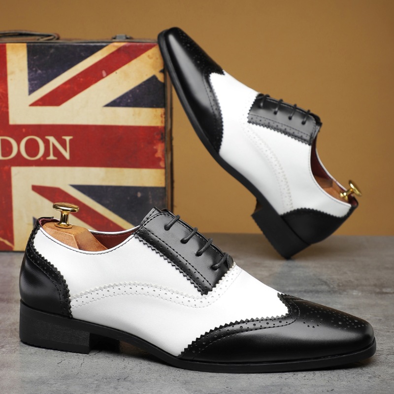 Sepatu Kulit Pria Sepatu Brock - Men Shoes Official ulasan dan harga