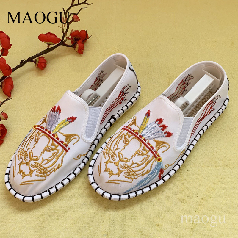 Sepatu Slip-On Bordir Gaya Cin - Men'S Shoes Loafers Casual ulasan dan harga