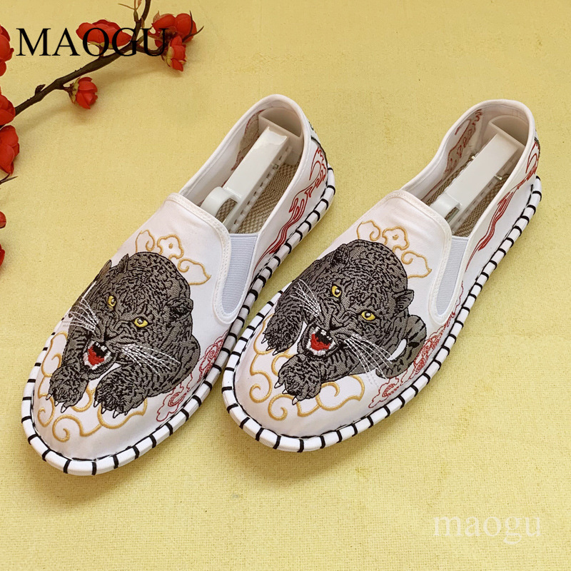 Sepatu Slip-On Bordir Gaya Cin - Men'S Shoes Loafers Casual ulasan dan harga