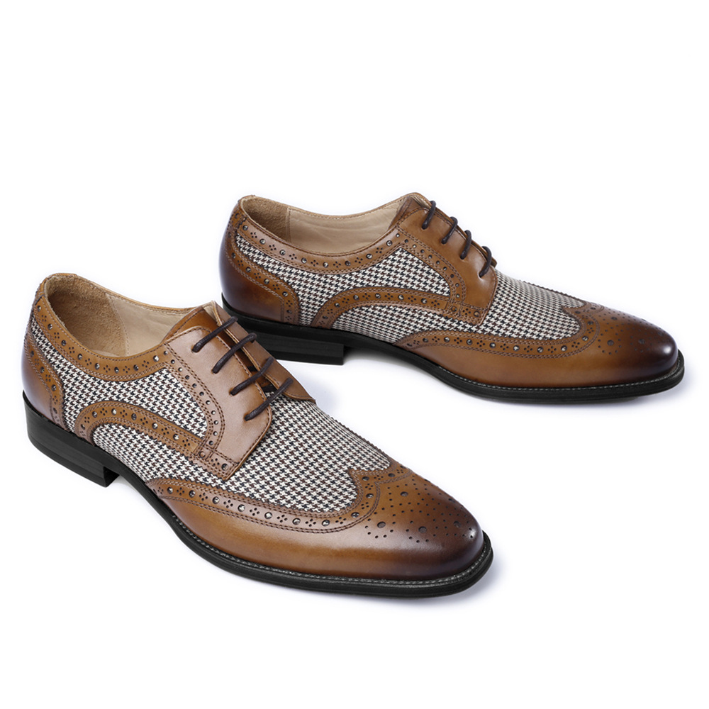 Sepatu Pria Bisnis Oxford Baru - Men Shoes Official ulasan dan harga