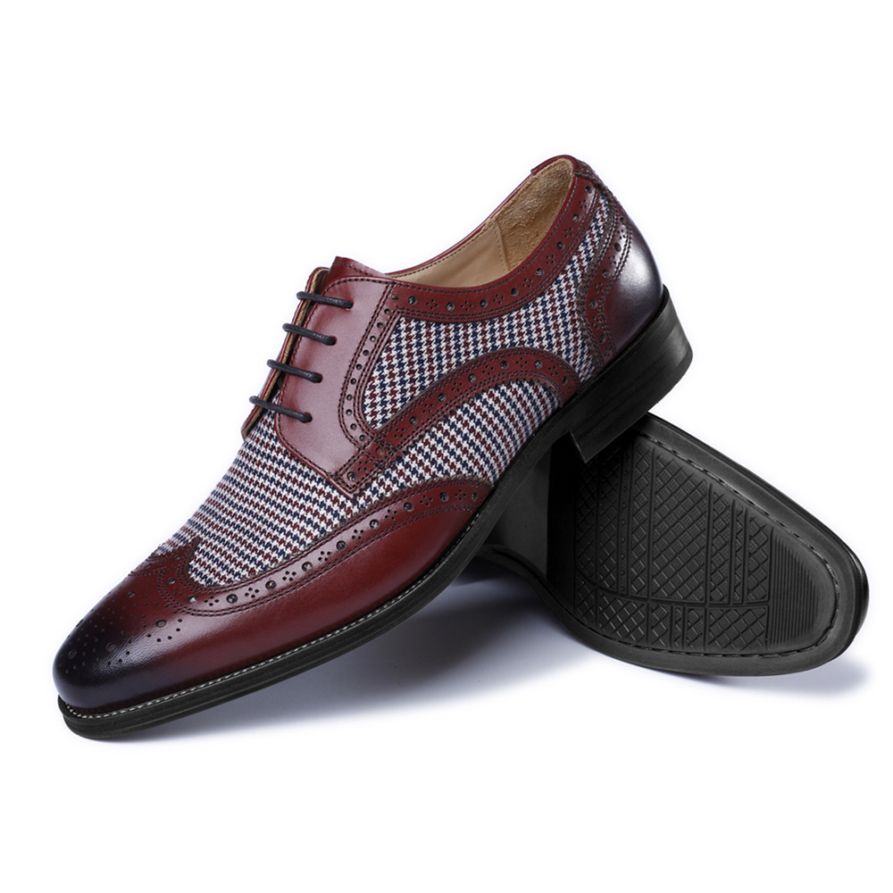 Sepatu Pria Bisnis Oxford Baru - Men Shoes Official ulasan dan harga